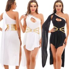 Fantasia feminina sexy Halloween cigana grega um ombro fantasia irregular vestido festa comprar usado  Enviando para Brazil