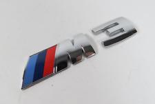 08-13 BMW M3 emblema porta-malas traseiro emblema placa traseira símbolo logotipo placa de identificação original do fabricante comprar usado  Enviando para Brazil
