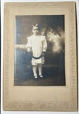 3 year old VICTORIAN Era Boy T.C. STEWART 1880s antique Cabinet Card Photo for sale  Shipping to South Africa