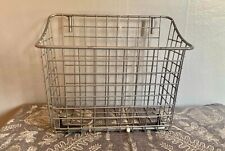 Silver Metal Bicycle Basket * 8 x 10 * Bike Front Handlebar Carrying Basket for sale  Shipping to South Africa