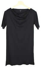 COS Dress Women's SMALL Short Sleeve Stretchy Tricot Mini Black myynnissä  Leverans till Finland