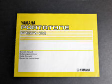 Teclado eletrônico Yamaha Portatone PSR-21 manual do proprietário comprar usado  Enviando para Brazil