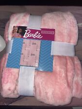Barbie fleece blanket for sale  ENFIELD