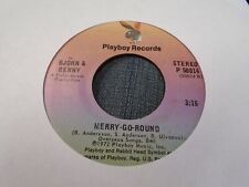 Bjorn & Benny Merry Go Round / People Need 45 RPM 1972 Playboy Muito Bom+ Abba Europop comprar usado  Enviando para Brazil