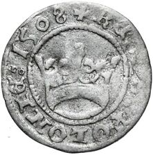 Używany, Polska - Zygmunt I Stary - moneta - 1/2 grosza 1508 - Kraków - srebro na sprzedaż  PL