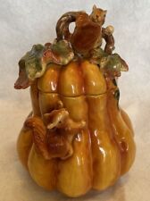 Pumpkin squirrels ceramic for sale  Grand Blanc