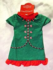 Käytetty, Wondershop ELF Christmas Nightgown Pajama Dress 18" Our Generation AG Girl doll myynnissä  Leverans till Finland