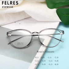 Óculos retrô feminino TR90 olho de gato anti luz azul miopia miopia óculos comprar usado  Enviando para Brazil
