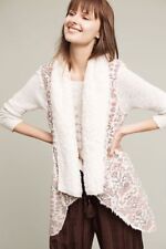 Anthropologie Jacquard Sherpa Vest size Medium Petite NEW MSRP: $130, used for sale  Shipping to South Africa