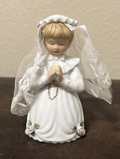 Estatuilla coleccionable vintage de recuerdos atesorados de ENESCO My First Communion 1990 segunda mano  Embacar hacia Mexico