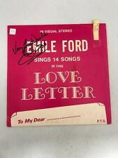 Emile ford sings for sale  NORTHAMPTON