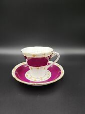 Vintage Royal Grafton Art Deco Style Tea Cup And Saucer Set Bone China England, used for sale  Shipping to South Africa