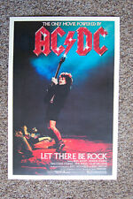 Pôster de filme concerto AC/DC Let There Be Rock 1982 #1-- comprar usado  Enviando para Brazil