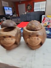 Coconut carved monkey for sale  Pooler
