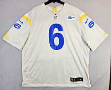 Camiseta masculina Johnny Hekker Los Angeles Rams Nike Game Player 2XL 2021 NFL #6 comprar usado  Enviando para Brazil