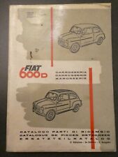 Fiat 600 ersatzteile gebraucht kaufen  Wiesloch