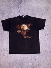 Harley-Davidson Hanes T-shirt 2010 Vintage Motorcycles HD Las Vegas Eagle Flame for sale  Shipping to South Africa