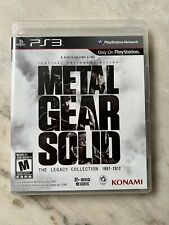 Metal Gear Solid: The Legacy Collection (PS3 - PlayStation 3, 2013) - Tested for sale  Shipping to South Africa