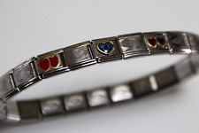 Italian charm bracelet for sale  Tiverton