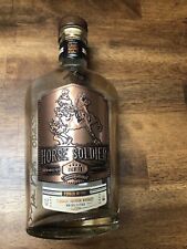 HORSE SOLDIER Straight Bourbon Whiskey Empty Glass Bottle 750 ML Autographed for sale  Shipping to South Africa