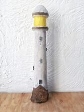 Rustic wooden lighthouse for sale  PENZANCE