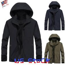 Men windproof hooded for sale  USA