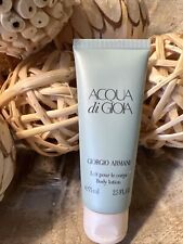 Acqua di Gioia By Giorgio Armani Body Lotion 2.5 oz New Without Box NOT SEALED, used for sale  Shipping to South Africa