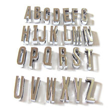 18mm chrome alphabet for sale  BRIDGEND