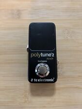 Pedal para guitarra TC Electronic Polytune 2 mini sintonizador negro segunda mano  Embacar hacia Argentina