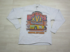 Camiseta de colección 1996 Dirt Track Campeonato Mundial de Carreras de Automóviles para hombre L Virginia Occidental segunda mano  Embacar hacia Argentina