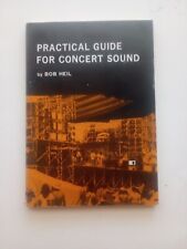 1978 Guía práctica para sonido de concierto Bob Heil segunda edición libro de bolsillo comercial  segunda mano  Embacar hacia Argentina