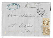 Timbre lettre 1865 d'occasion  L'Arbresle