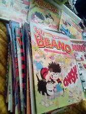 Job Lot Of Beano And Dandy Kids Comic Magazines 2001 heavy over 60 in all, used for sale  SOUTHEND-ON-SEA