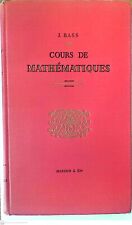 Cours mathématiques relié d'occasion  Tremblay-en-France
