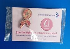 Cancer research ribbon for sale  IPSWICH