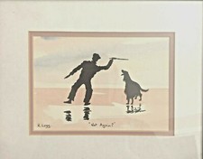 dog animal watercolor artwork handmade original for sale dog animal watercolor artwork handmade original for sale Canada