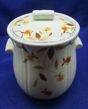 Vintage Hall's Autumn Leaf Jewel Tea Mary Dunbar Cookie Jar Tootsie Handles for sale  Conway