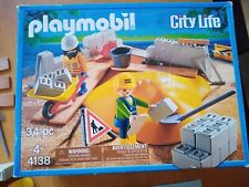 Playmobil 4138 construction for sale  TELFORD