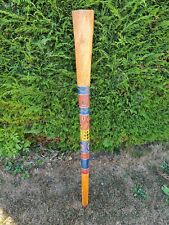 Australian Hand Painted Large Teak wood Didgeridoo Didjeridu Degeridu 135cm Long for sale  Shipping to South Africa