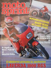 Motosprint 1982 test usato  Italia