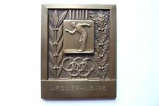 Plaque bronze concours d'occasion  Nevers