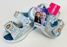 Usado, Sandalias Disney FROZEN Anna & Elsa con gancho y bucle ~ niños niñas 11 ~ nuevas con etiquetas ~ ¡tan lindas! segunda mano  Embacar hacia Argentina