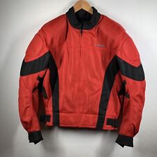 Firstgear Mesh Tex 30 Motorcycle Jacket Mens Medium Red Padded Full Zip Hypertex for sale  Shipping to South Africa