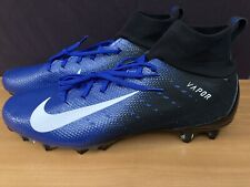 Zapatos de fútbol americano Nike Vapor intocable Pro 3 azul negro AO3021 001 talla 16, usado segunda mano  Embacar hacia Argentina