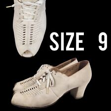 Vtg 40s heels for sale  Flinton