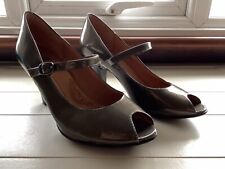 Grey patent shoes for sale  HORNCHURCH