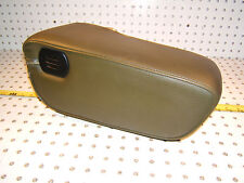 Mercedes 1977-1979 W123 300D front seat VINYL Olive green center arm OEM 1 Rest, used for sale  Shipping to South Africa