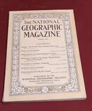 Revista National Geographic vintage de marzo de 1913, usado segunda mano  Embacar hacia Argentina