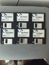 CA Clipper Język programowania wersja 5.2 Zestaw dyskietek 3,5 cala Instalacja, Pa na sprzedaż  PL