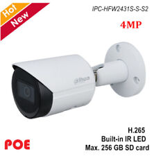 Dahua 4MP IPC-HFW2431S-S-S2 Starlight H.265 POE IP67 IR WDR IVS IP Kamera 2.8mm comprar usado  Enviando para Brazil